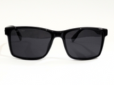Lacoste Black Rectangular UV-Protected Sunglasses for Men & Women